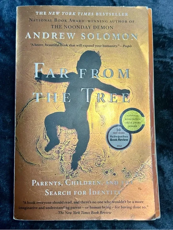 Far From the Tree by Andrew Solomon - Gold Cover Paperback Book - Picture 1 of 8